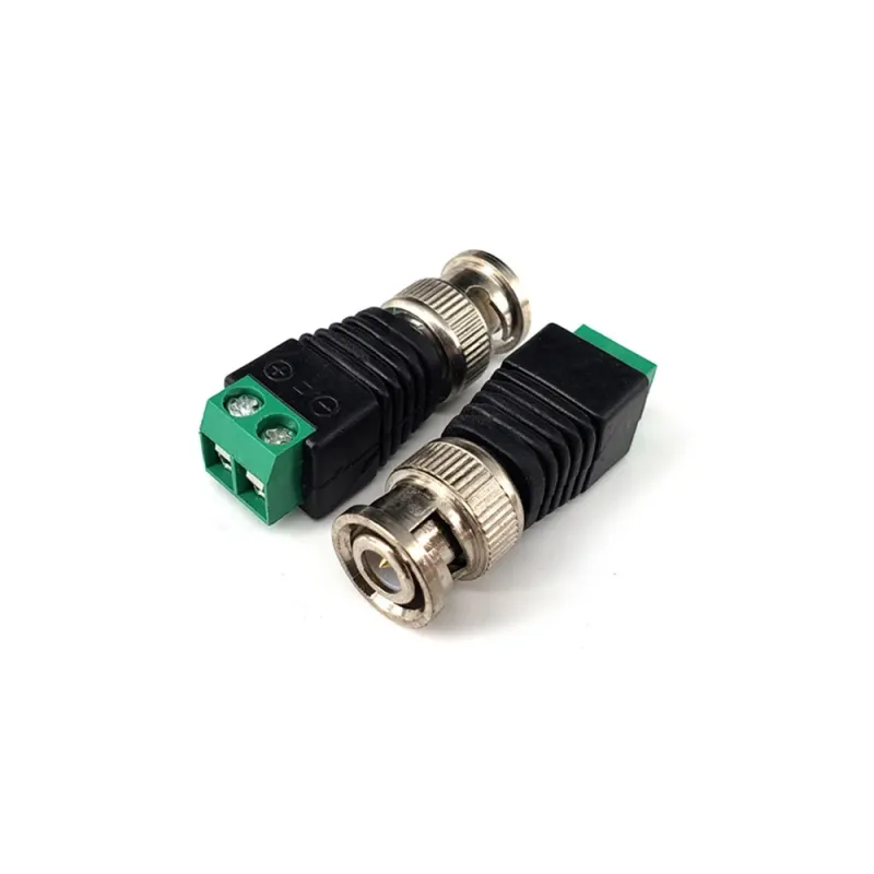 SP-CN311 BNC Male Screw Connector, Green