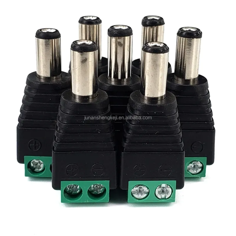 SP-CN325 DC Power Connector with Screw Terminal, 5.5 × 2.1 mm, 10 A