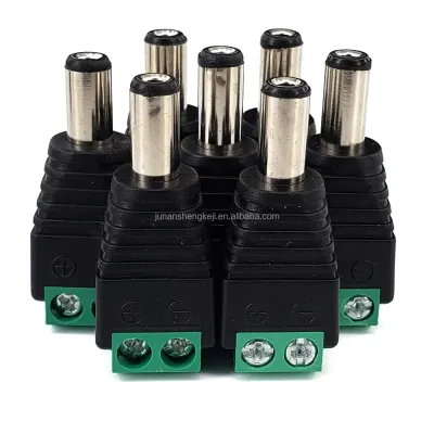 SP-CN325 DC Power Connector with Screw Terminal, 5.5 × 2.1 mm, 10 A