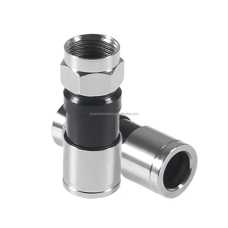 SP-CN335 Compression F-Type Connector for RG6, Waterproof