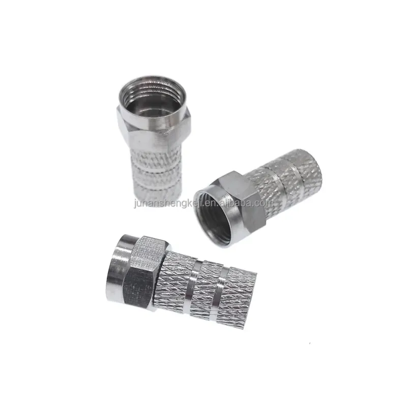 SP-CN337 F-Type Male Connector, Twist-On, RG58/RG59/RG6