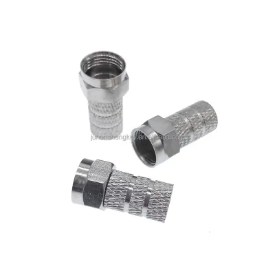 SP-CN337 F-Type Male Connector, Twist-On, RG58/RG59/RG6