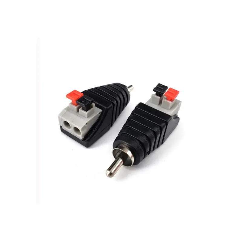 SP-CN343 RCA Spring Compression Connector, Male / Female
