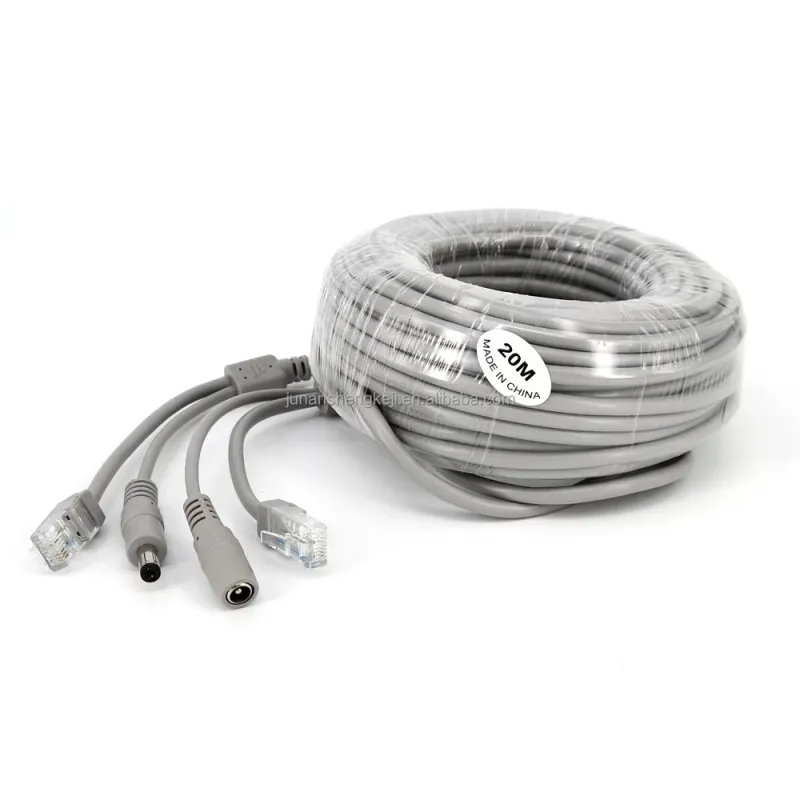 SP-CN350 RJ45 + DC Siamese Cable for IP Cameras, 5–50 m