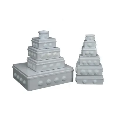 SP-JB301 white ABS waterproof junction boxes in several sizes