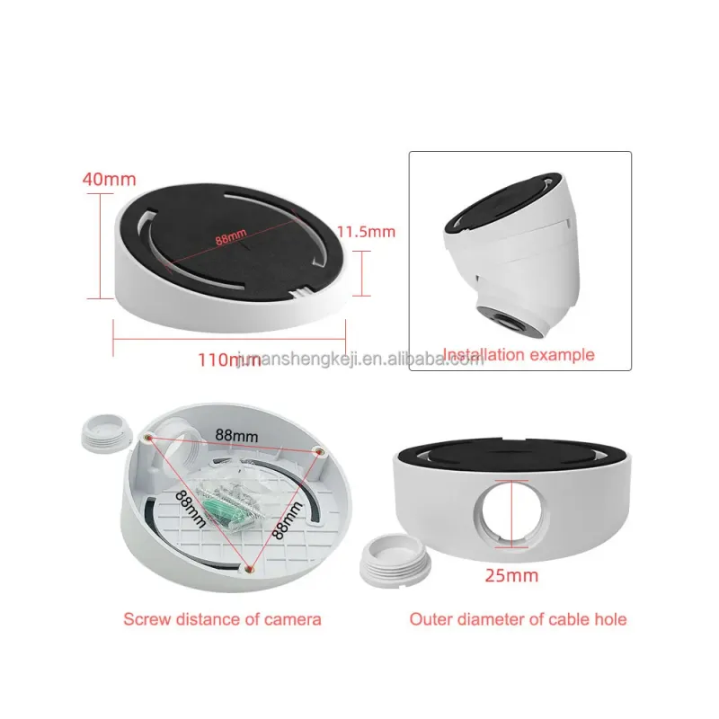 SP-MB323 Inclined Ceiling Base for Compact Domes