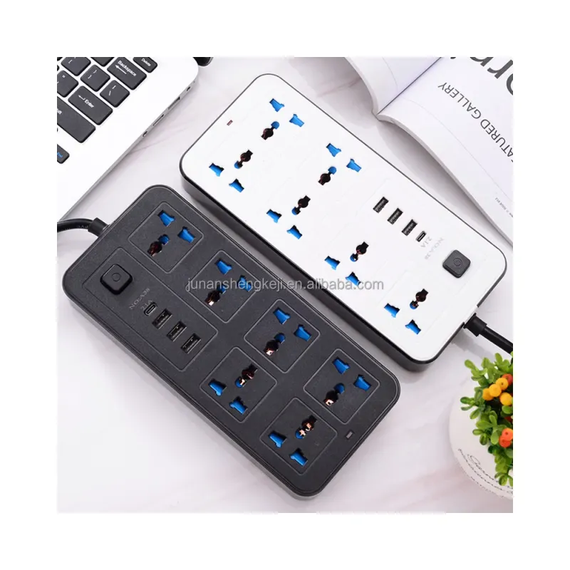 SP-PD306 Power Strip, 6 Outlets with USB & Type-C, Surge Protected