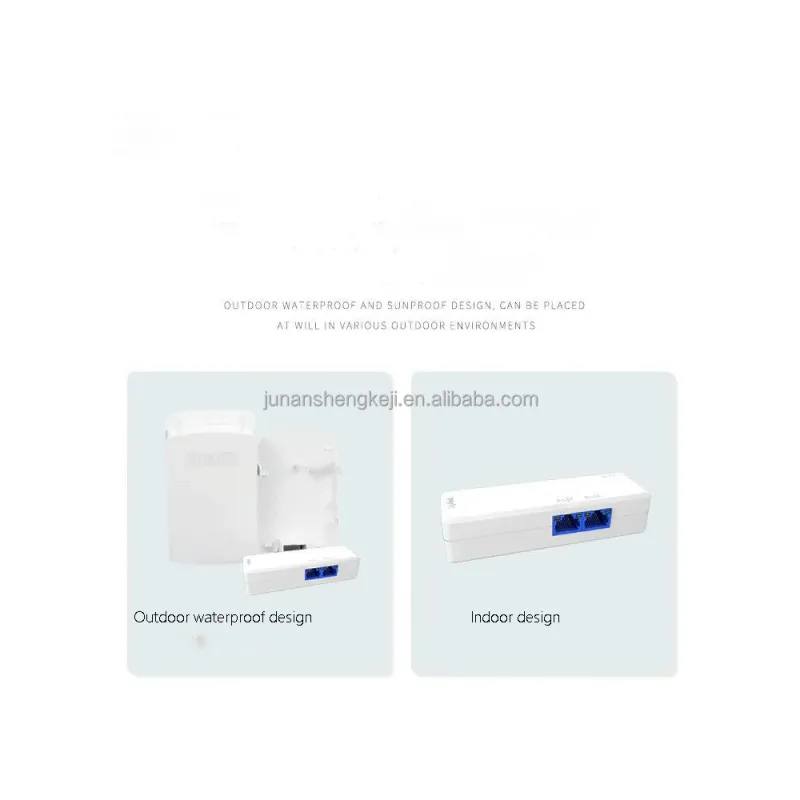 SP-PE303 gigabit PoE extender in indoor and outdoor housings