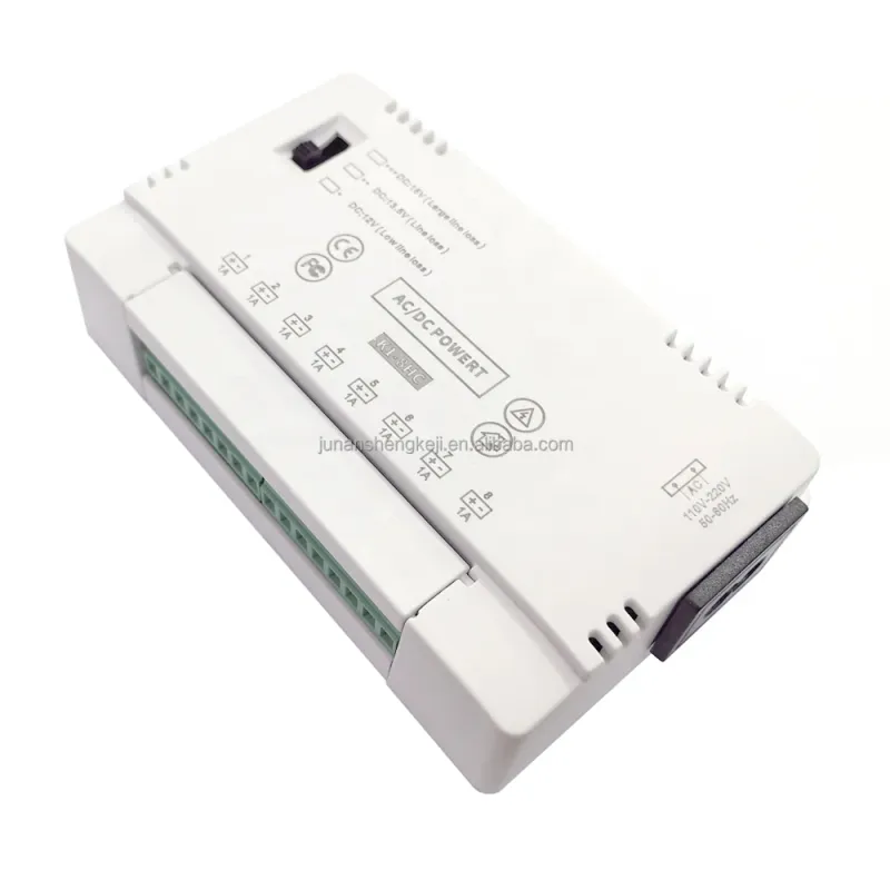 SP-PW320 8-Channel Adjustable CCTV Power Supply, 12–15 V 10 A