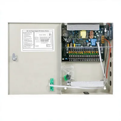 SP-PW321 18-Channel CCTV Power Supply Box, 12 V 15 A