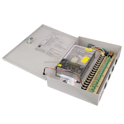 SP-PW322 18-Channel CCTV Power Box, 12 V 20 A
