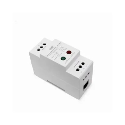 SP-SG301 white DIN rail two-in-one network and power surge protector