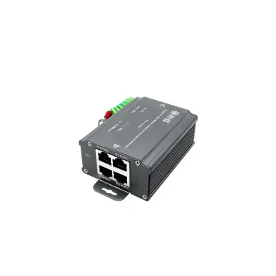 SP-SG303 four-port RJ45 network surge protector in aluminium housing