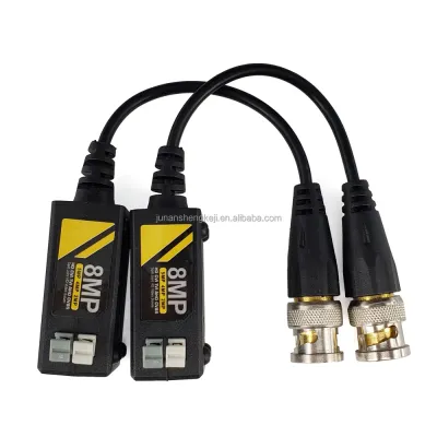 SP-VB308 8MP video balun pair with BNC male connectors