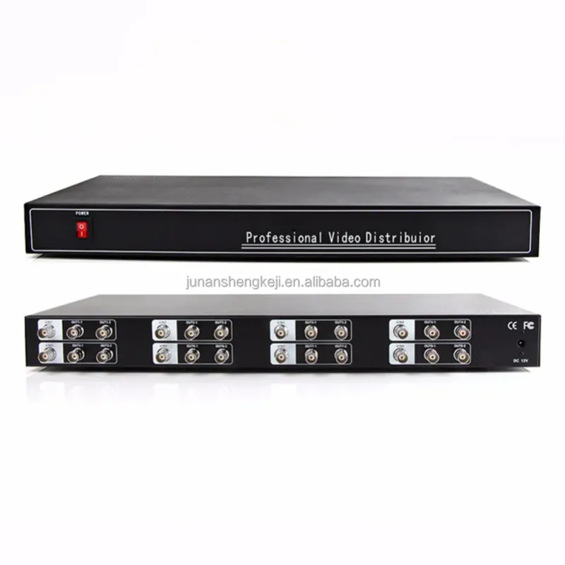 SP-VE307 HD Video Distributor, 8 in 16 out (BNC)